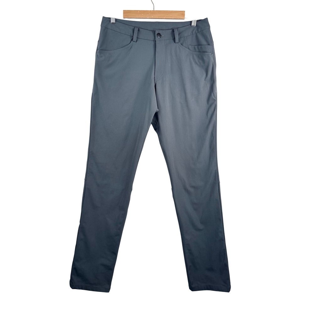 Lululemon ABC slim mens pants grey sz 32 athleisure work office